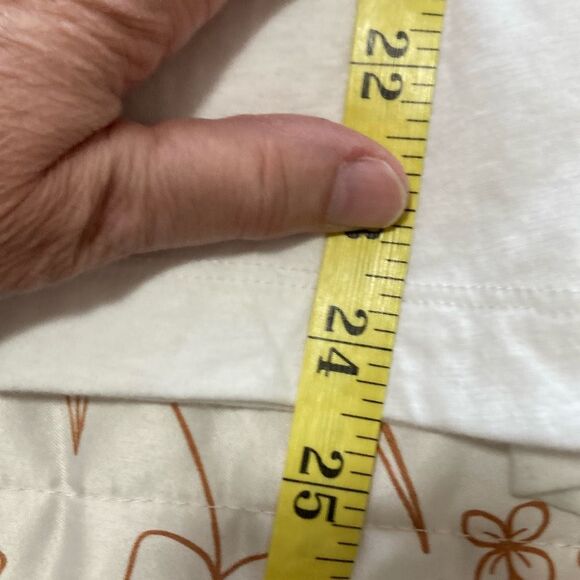 J. Crew White Open Back/Butterfly/Knotted Long Sleeve T Shirt Size L Style AG736 - Picture 5 of 9